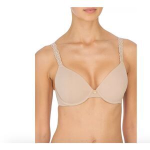 C9 Natori Pure Luxe Custom Coverage Contour tan Underwire Bra size 32C